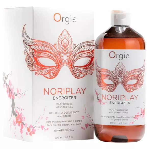 Orgie Noriplay Energizer - belebendes NURU-Massagegel (500ml)