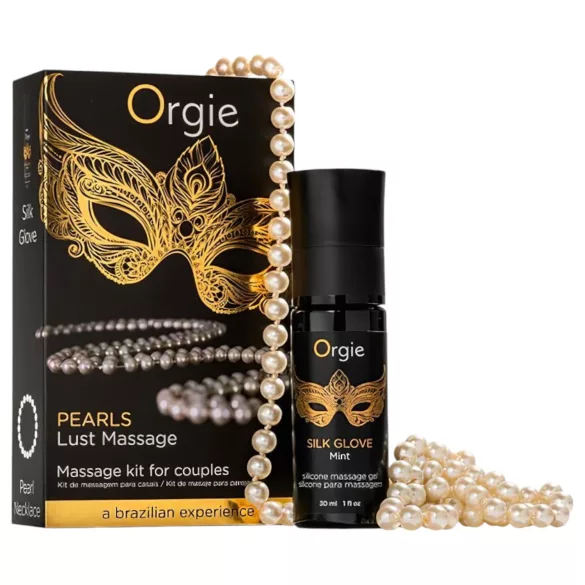 Orgie Pearls Lust - Perlenkette & Massagegel (30ml)
