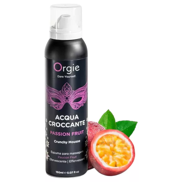 Orgie Acqua Croccante - Massage-Schaum Passionsfrucht (150ml)