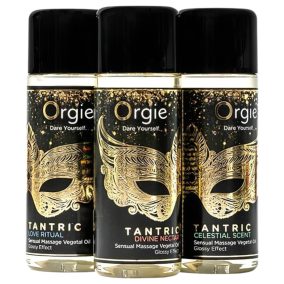 Orgie Tantric - sinnliches Massageöl Set (3x30ml)