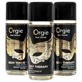 Orgie Sexy Therapy - Sinnliches Massageöl-Set (3x30ml)