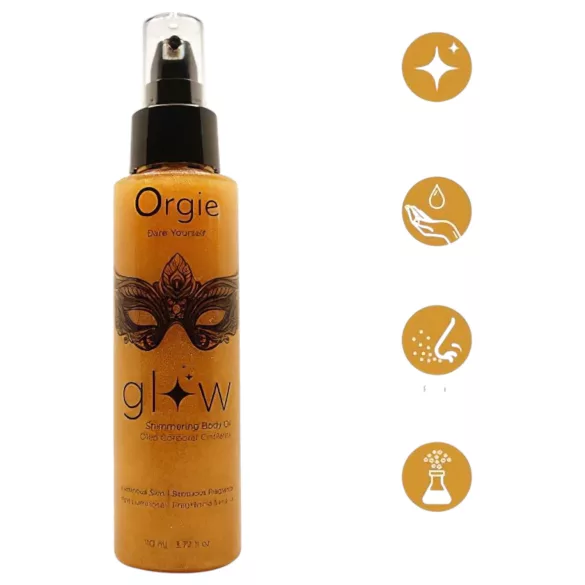 Orgie Glow - Glänzendes Körperöl (110ml)