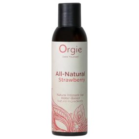  Orgie All Natural - wasserbasiertes Gleitgel - Erdbeere (150ml)