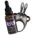 Orgie Orgasmisches Bunny - Vibrations-Penisring-Set (schwarz)