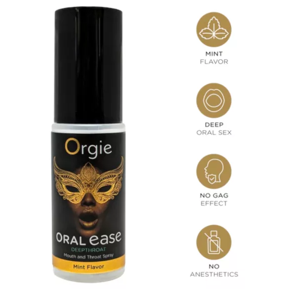 Orgie Oral Ease - Orales Betäubungsspray - Menthol (15ml)