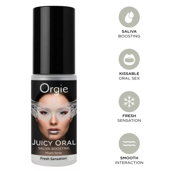 Orgie Juicy Oral - Kuss- und Oralsex-Steigerungsspray (15 ml)