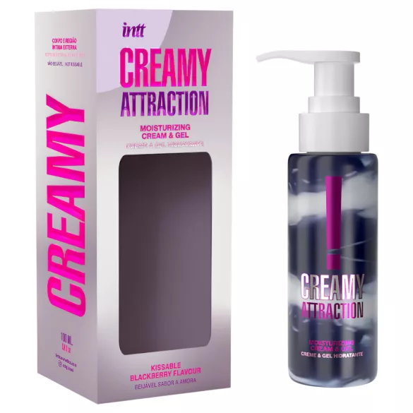 intt Creamy Attraction - küssbares Cremegel - Brombeere (100 ml)