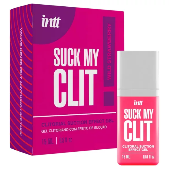 Intt Suck My Clit - stimulierendes Klitorisgel für Frauen - Erdbeere (15 ml)