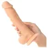 Willie City Luxe - lebensechter Silikon-Dildo (hautfarben) - 23 cm