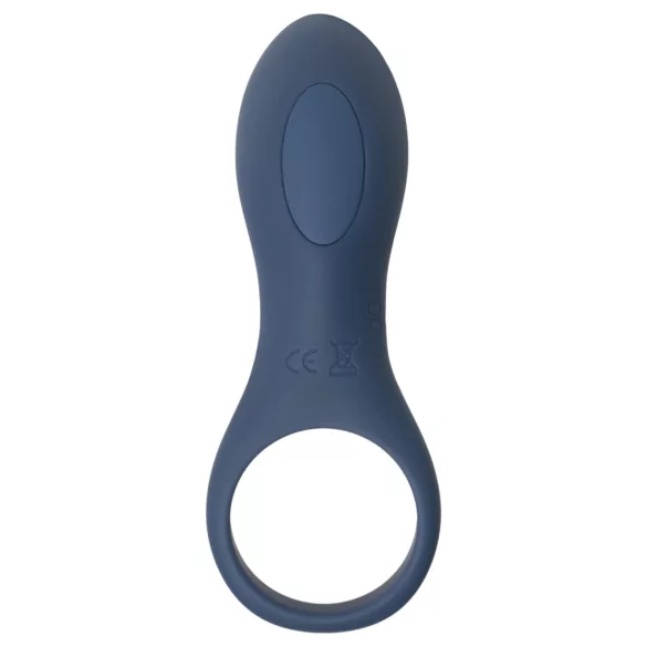 Amaysin - wiederaufladbarer vibrierender Penisring (blau)