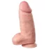 Willie City - dicker, naturgetreuer Dildo (hautfarben) - 24,5 cm