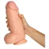 Willie City - dicker, naturgetreuer Dildo (hautfarben) - 24,5 cm