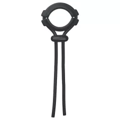 MR.MEMBR Tense - verstellbarer Lasso-Penisring (schwarz)