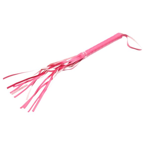 Kunstlederpeitsche - Rosa (42cm)