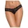 Obsessive Frivolla - pikante schwarze Damen-Spitzenpanty - L/XL