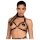 Obsessive A740 – Halsband-Dekor-Körperharness (schwarz) – S-L
