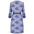 Obsessive Cobaltess - Spitze Morgenmantel (blau) - L/XL