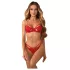Obsessive Matildea - Spitze BH-Set (Rot)
