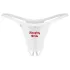 Obsessive Weddya Braut - offener String (weiß) - L/XL