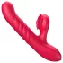 Erospace Sweet Play - 2-in-1 Stoß- und Klitorisvibrator (rot)