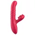 Erospace Sweet Play - 2-in-1 Stoß- und Klitorisvibrator (rot)
