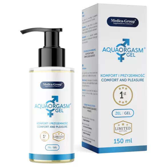 Aqua Orgasm Gel - unisex feuchtigkeitsspendendes, stimulierendes Gel (150 ml)