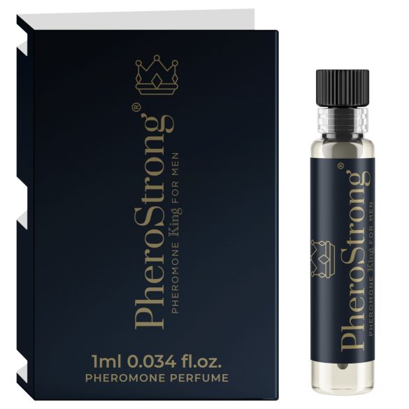 PheroStrong King - Eau de Parfum mit Pheromonen für Herren (1ml)