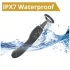 Erospace Sweet Play - 2-in-1 Klitorisstimulator-Vibrator mit Zunge und Saugfunktion (schwarz)