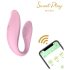 Sweet Play - Intelligenter Paarvibrator (Rosa)