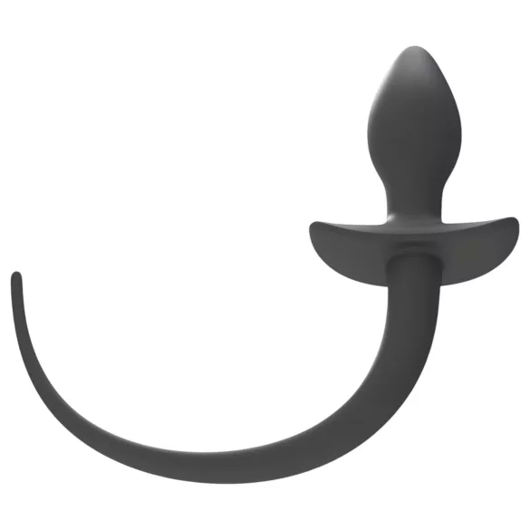 Erospace Wild Play - Analplug mit Schwanz für Rollenspiele (schwarz)