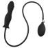 Wild Play - aufblasbarer Analplug (schwarz)
