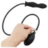 Wild Play - aufblasbarer Analplug (schwarz)