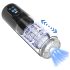 Men's Play - drehender, saugender, vibrierender Masturbator (schwarz)