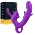 Erospace Sweet Play - Zungen-Klitorisstimulator und nickender G-Punkt-Vibrator (lila)