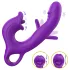 Erospace Sweet Play - Zungen-Klitorisstimulator und nickender G-Punkt-Vibrator (lila)