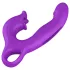 Erospace Sweet Play - Zungen-Klitorisstimulator und nickender G-Punkt-Vibrator (lila)