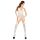 Passion BS024 - Netz-Set mit Herzmuster (Weiß) - S-L
