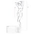 Passion BS027 - Netz Minikleid (Schwarz) - Größen S-L
