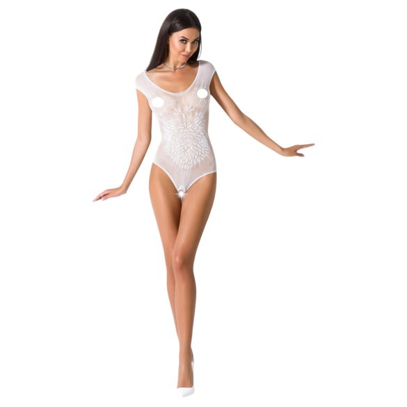 Passion BS064 - Offener Netz-Body (Weiß) - S-L
