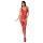 Passion BS069 - Verziertes offenes Netz-Overall (Rot) - S-L