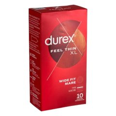   Durex Feel Thin XL - Realistisches Gefühl Kondome (10 Stück)