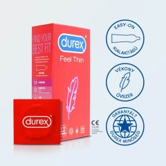   Durex Feel Thin - Kondome mit lebensechtem Gefühl (3 x 12 Stück)