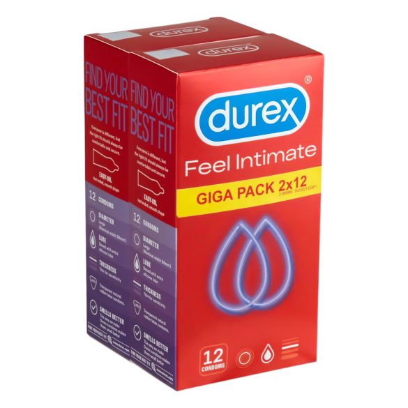 Durex Feel Intimate - Dünne Kondome 2x12 Stück Packung