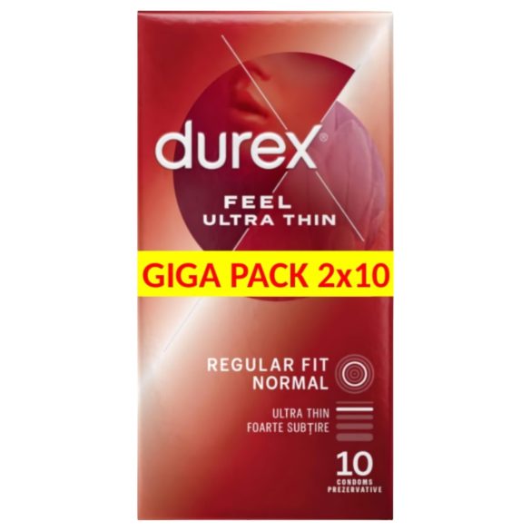 Durex Feel Ultra Thin - ultra-realistische Kondome (2x10 Stk)
