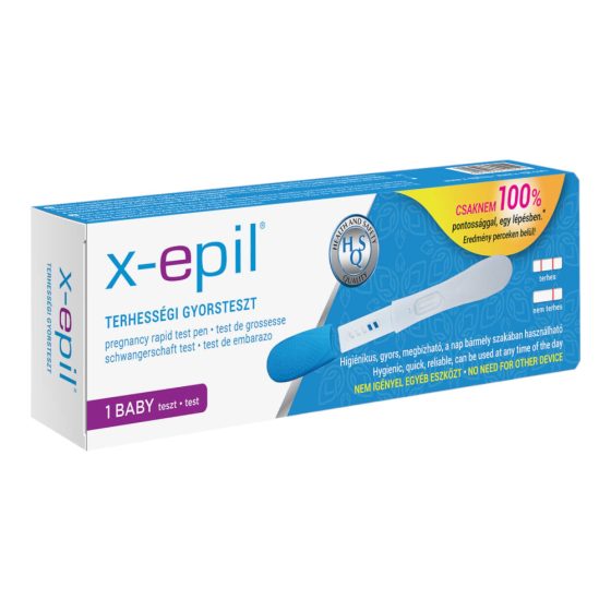 X-Epil - exklusiver Schnelltest-Stift für Schwangerschaft (1 Stück)