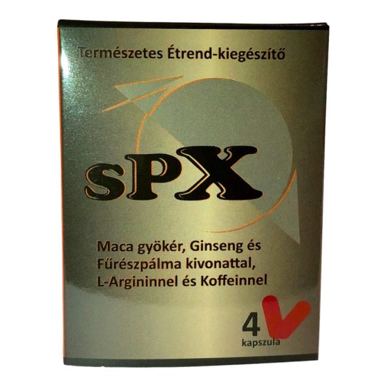 SPX - Nahrungsergänzungsmittel für Männer (4 Stück)