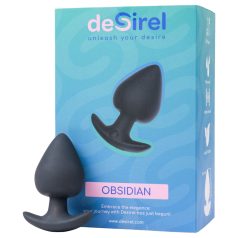 Desirel Obsidian - Intelligenter Analvibrator (schwarz)