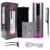 CAC - kabelloses Lockenstab-Set (Grau-Pink)