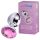 Desirel Pink Jewel M - Anal Plug (Silber-Pink)
