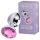 Desirel Pink Jewel L - Anal Plug (Silber-Pink)